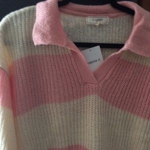 Forever 21 size L in multi color cream and pink